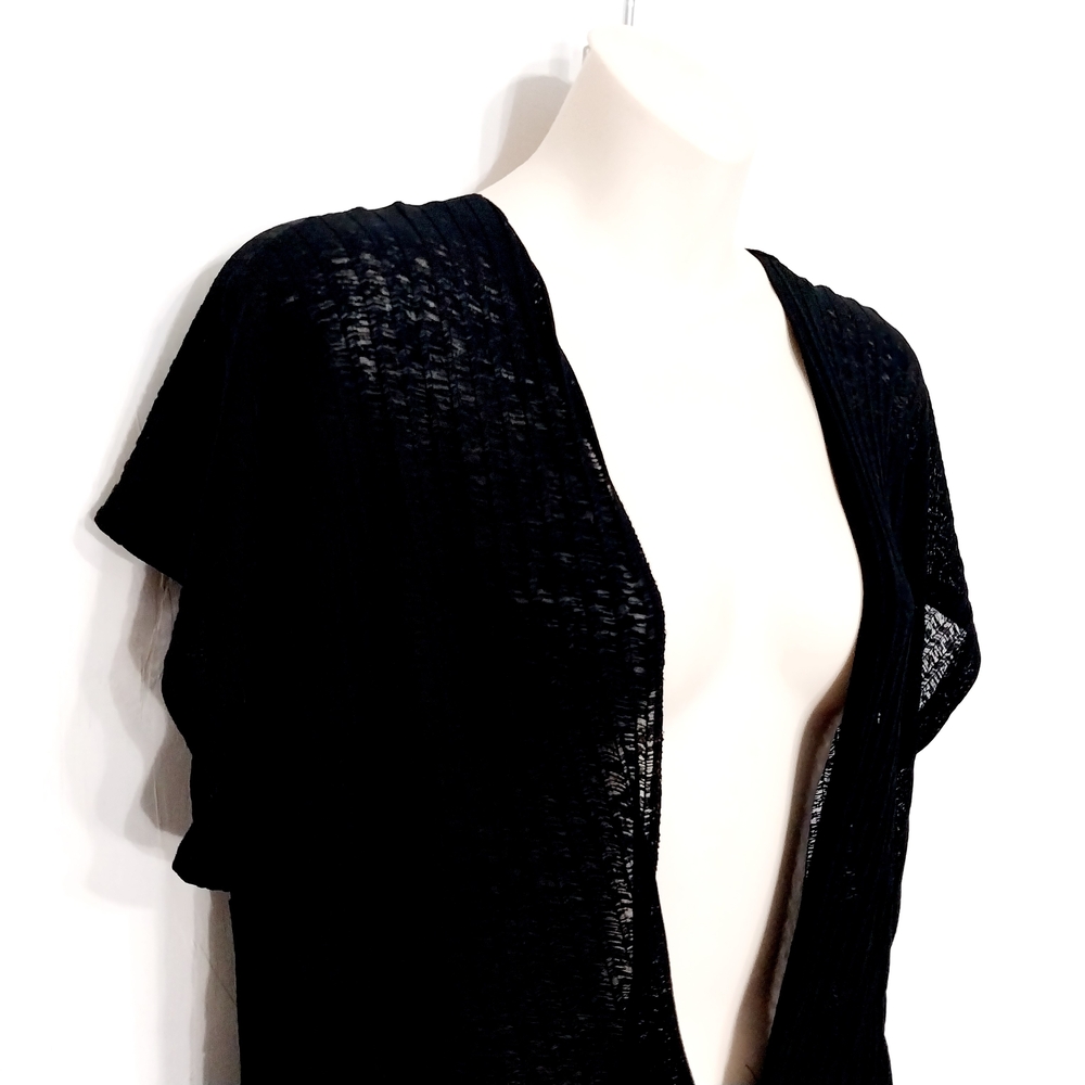 🔵BOGO FREE🔵 PortoCruz Swim Coverup Black Dress Sz 1X - Picture 3 of 6